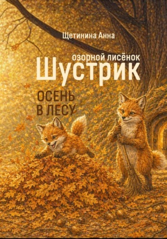 Обложка книги «Озорной лисёнок Шустрик. Осень в лесу»