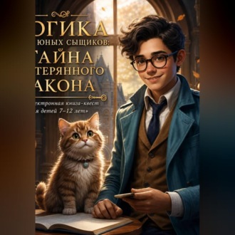 Обложка книги «Логика для юных сыщиков: Тайна потерянного закона»