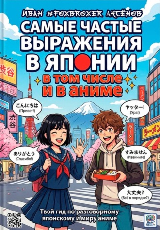 Обложка книги «Самые частые выражения в Японии. В том числе и в аниме»