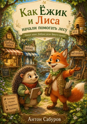 Обложка книги «Ёжик и Лиса: маленькое агентство большого леса»