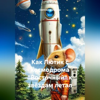 Обложка книги «Как Лютик с космодрома "Восточный" к звёздам летал»