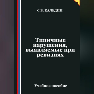 Обложка книги «Типичные нарушения, выявляемые при ревизиях»