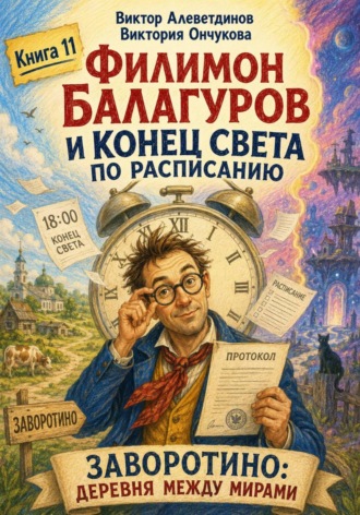 Обложка книги «Филимон Балагуров и конец света по расписанию»