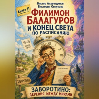 Обложка книги «Филимон Балагуров и конец света по расписанию»