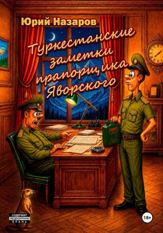 Обложка книги «Туркестанские заметки прапорщика Яворского»