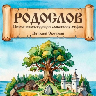 Обложка книги «РОДОСЛОВ. Эпическая поэма-реконструкция славянских мифов»