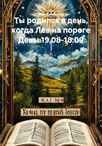 Обложка книги «Ты родился в день, когда Лев на пороге Девы 19.08-18.09»