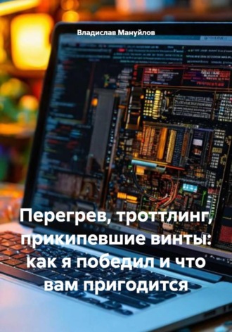 Обложка книги «Перегрев, троттлинг, прикипевшие винты: как я победил и что вам пригодится»