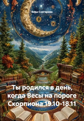 Обложка книги «Ты родился в день, когда Весы на пороге Скорпиона 19.10-18.11»