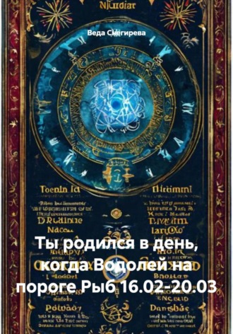 Обложка книги «Ты родился в день, когда Водолей на пороге Рыб 16.02-20.03»