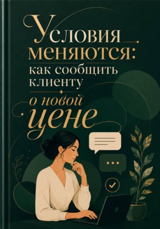 Обложка книги «Условия меняются: как сообщить клиенту о новой цене»
