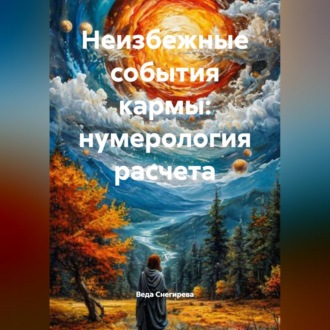 Обложка книги «Неизбежные события кармы -нумерология расчета.»