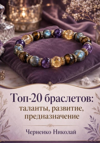 Обложка книги «Топ-20 браслетов: таланты, развитие, предназначение»