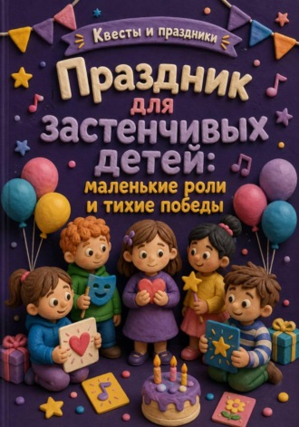 Обложка книги «Праздник для застенчивых детей: маленькие роли и тихие победы»