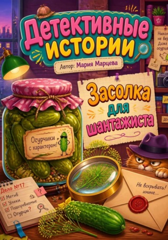 Обложка книги «Детективные истории. Засолка для шантажиста»