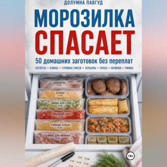 Обложка книги «Морозилка спасает: 50 домашних заготовок без переплат»