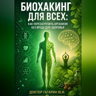 Обложка книги «Биохакинг для всех: Как перезагрузить организм без вреда для здоровья»