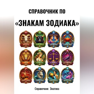 Обложка книги «Справочник по «Знакам зодиака»»