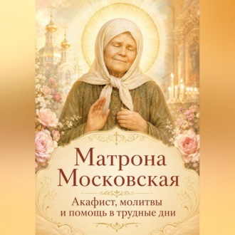 Обложка книги «Матрона Московская. Акафист, молитвы и помощь в трудные дни»