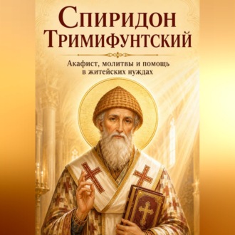 Обложка книги «Спиридон Тримифунтский. Акафист, молитвы и помощь в житейских нуждах»