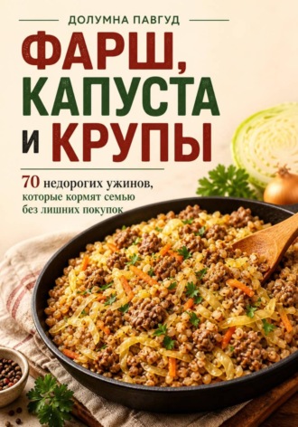 Обложка книги «Фарш, капуста и крупы»