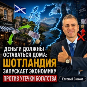 Обложка книги «Деньги должны оставаться дома: Шотландия запускает экономику против утечки богатства»