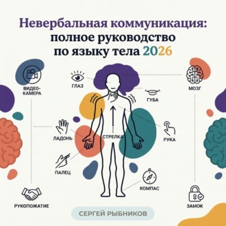 Обложка книги «Невербальная коммуникация: полное руководство по языку тела 2026»