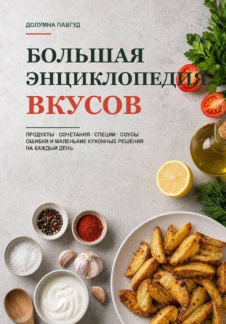 Обложка книги «Большая энциклопедия вкусов: продукты, сочетания, специи, соусы, ошибки и маленькие кухонные решения на каждый день»