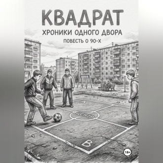 Обложка книги «КВАДРАТ. ХРОНИКИ ОДНОГО ДВОРА»