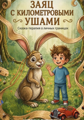 Обложка книги «Зайчик с километровыми ушами»