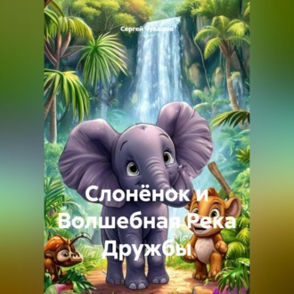 Обложка книги «Слонёнок и Волшебная Река Дружбы»