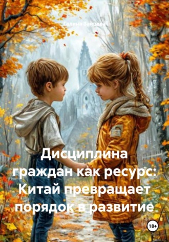 Обложка книги «Дисциплина граждан как ресурс: Китай превращает порядок в развитие»