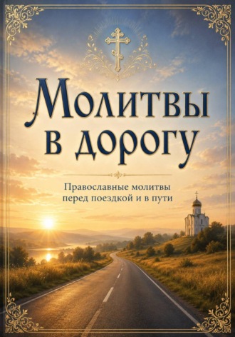 Обложка книги «Молитвы в дорогу. О защите в пути, помощи и спокойной поездке»