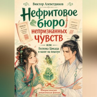 Обложка книги «Нефритовое бюро непризнанных чувств, или Госпожа Цикада и налог на поцелуи»