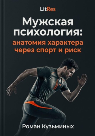 Обложка книги «Мужская психология: анатомия характера через спорт и риск»