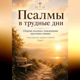 Обложка книги «Псалмы в трудные дни. Сборник псалмов с пояснениями простыми словами»