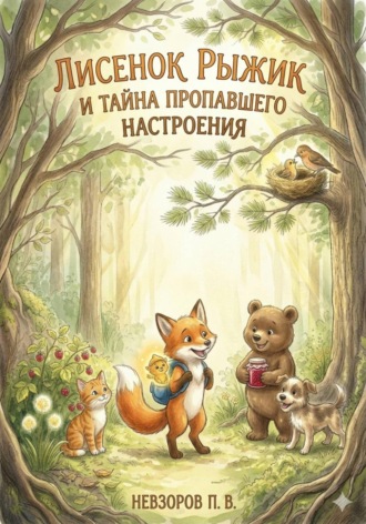 Обложка книги «Лисенок Рыжик и тайна пропавшего настроения»