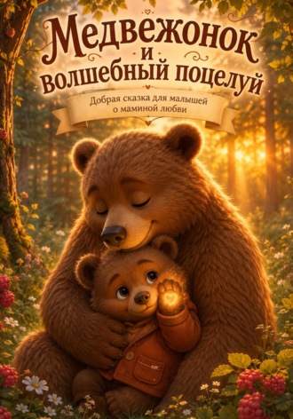 Обложка книги «Медвежонок и волшебный поцелуй»