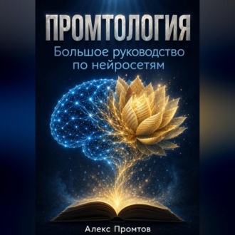 Обложка книги «Промтология. Большое руководство по нейросетям: от основ ИИ до готовых решений»