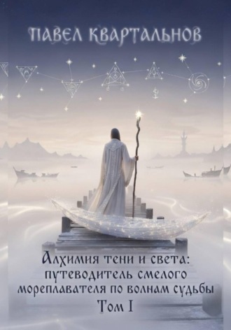 Обложка книги «Алхимия тени и света: путеводитель смелого мореплавателя по волнам судьбы. Том 1»