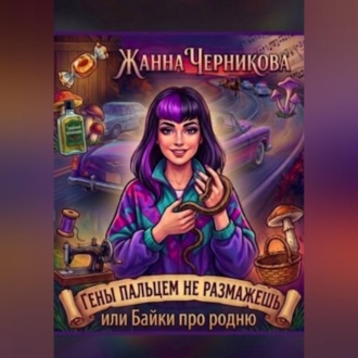 Обложка книги «Гены пальцем не размажешь или байки про родню.»