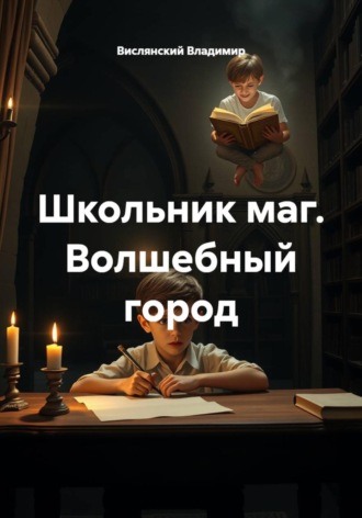 Обложка книги «Школьник маг. Волшебный город»