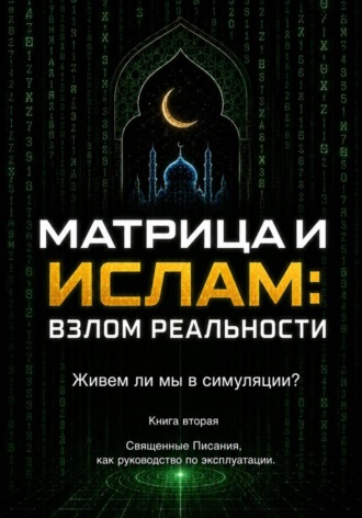 Обложка книги «Матрица и Ислам: взлом реальности. Живем ли мы в симуляции? Книга вторая Священные Писания как руководство по эксплуатации.»