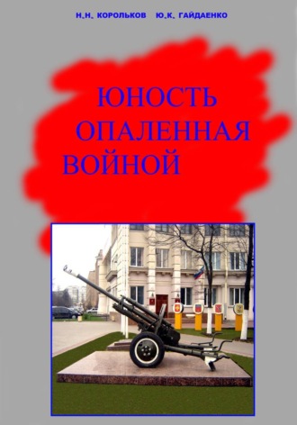 Обложка книги «Юность опаленная войной»