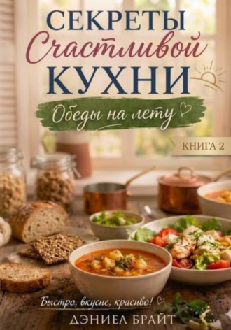 Обложка книги «Секреты Счастливой Кухни: Обеды на Лету»
