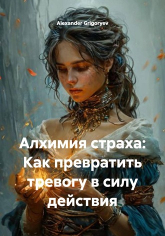 Обложка книги «Алхимия страха: Как превратить тревогу в силу действия»