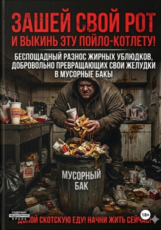Обложка книги «ЗАШЕЙ СВОЙ РОТ И ВЫКИНЬ ЭТУ ПОЙЛО-КОТЛЕТУ!»