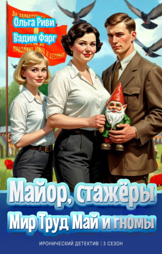 Обложка книги «Майор, стажёры: Мир, Труд, Май и гномы»