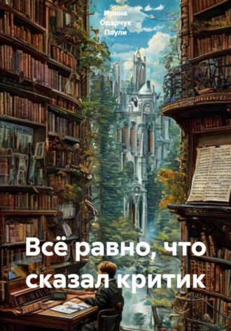 Обложка книги «Всё равно, что сказал критик»