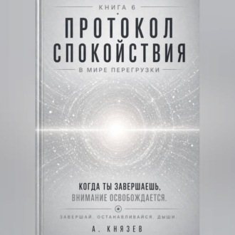 Обложка книги «Протокол спокойствия в мире перегрузки»